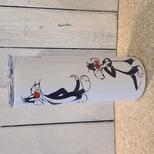 SPECIAL themed tribute SS tumbler for hold or cold NWT